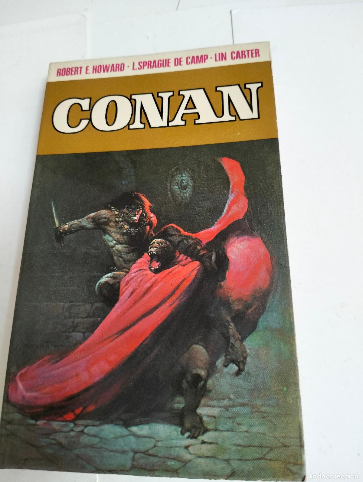 Libros de segunda mano: CONAN # 1. . por ROBERT E. HOWARD...BRUGUERA... A&Ntilde;O 1973
