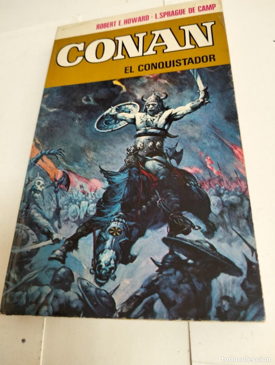 Libros de segunda mano: CONAN EL CONQUISTADOR . # 5 . por ROBERT E. HOWARD...BRUGUERA... A&Ntilde;O 1973