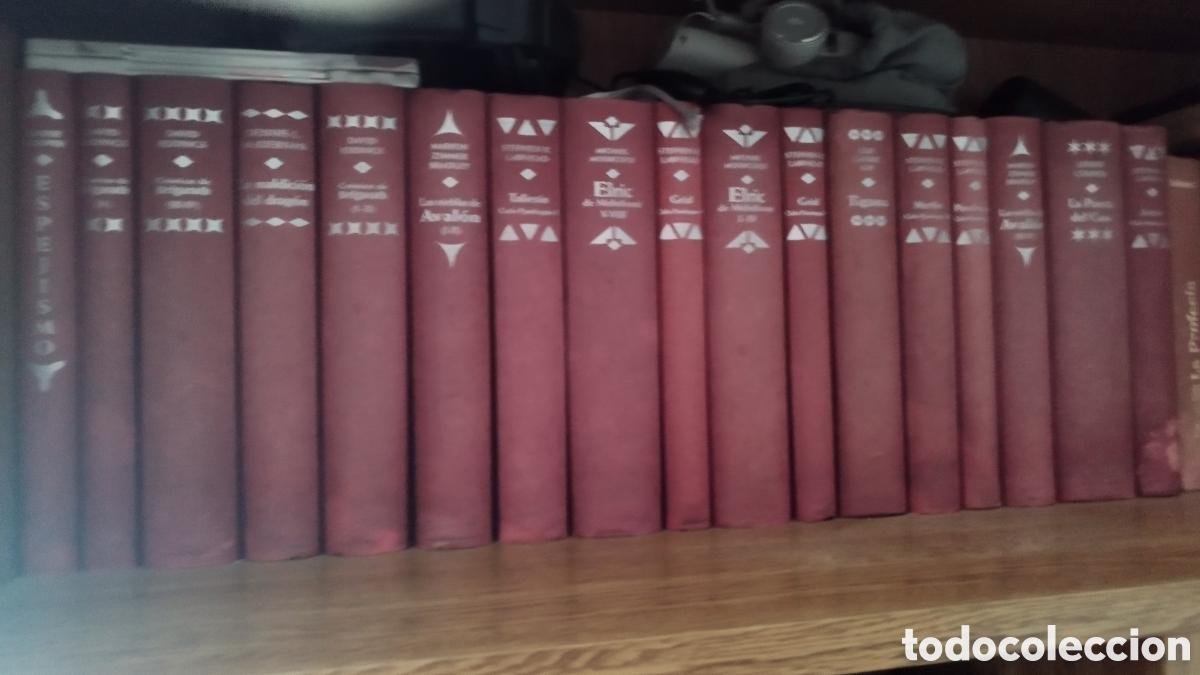 Libros de segunda mano: Lote Colecci&oacute;n Fantas&iacute;a y Ciencia Ficci&oacute;n (Edici&oacute;n Roja / RBA Orbis)