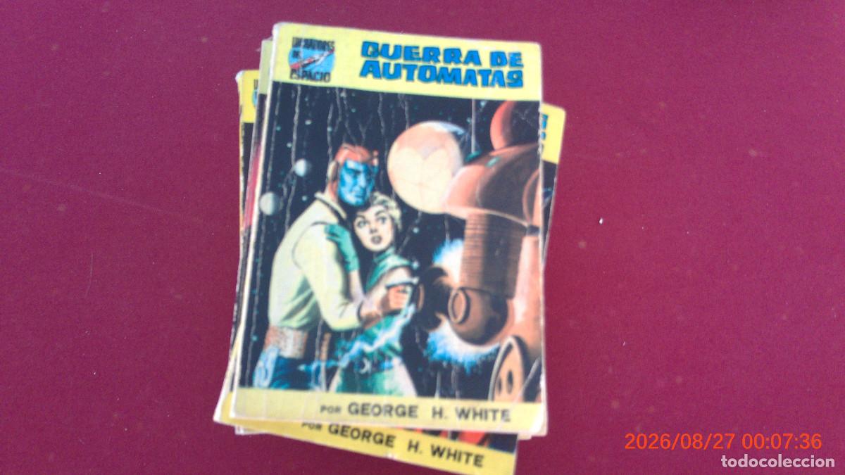 Libros de segunda mano: CIENCIA FICCION LUCHADORES DEL ESPACIO WHITE GUERRA DE AUTOMATAS