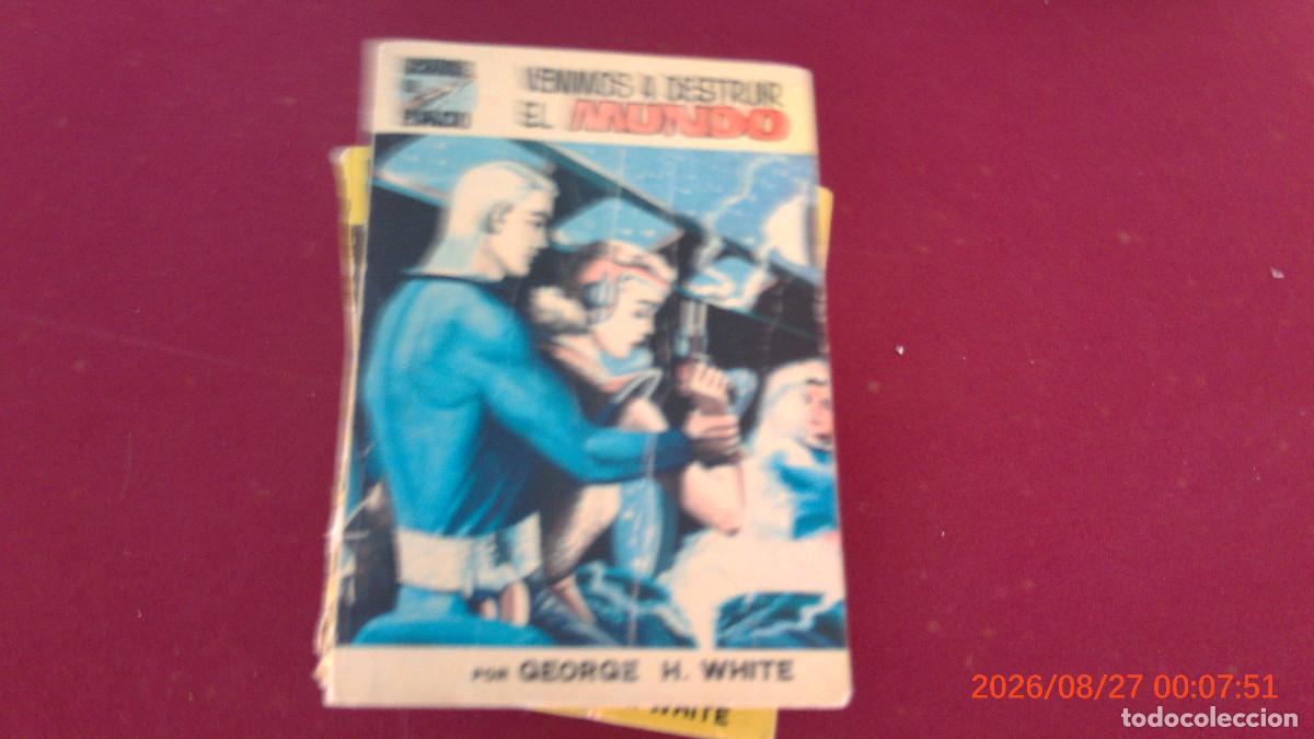 Libros de segunda mano: CIENCIA FICCION LUCHADORES DEL ESPACIO WHITE VAMOS A DESTRUIR EL MUNDO