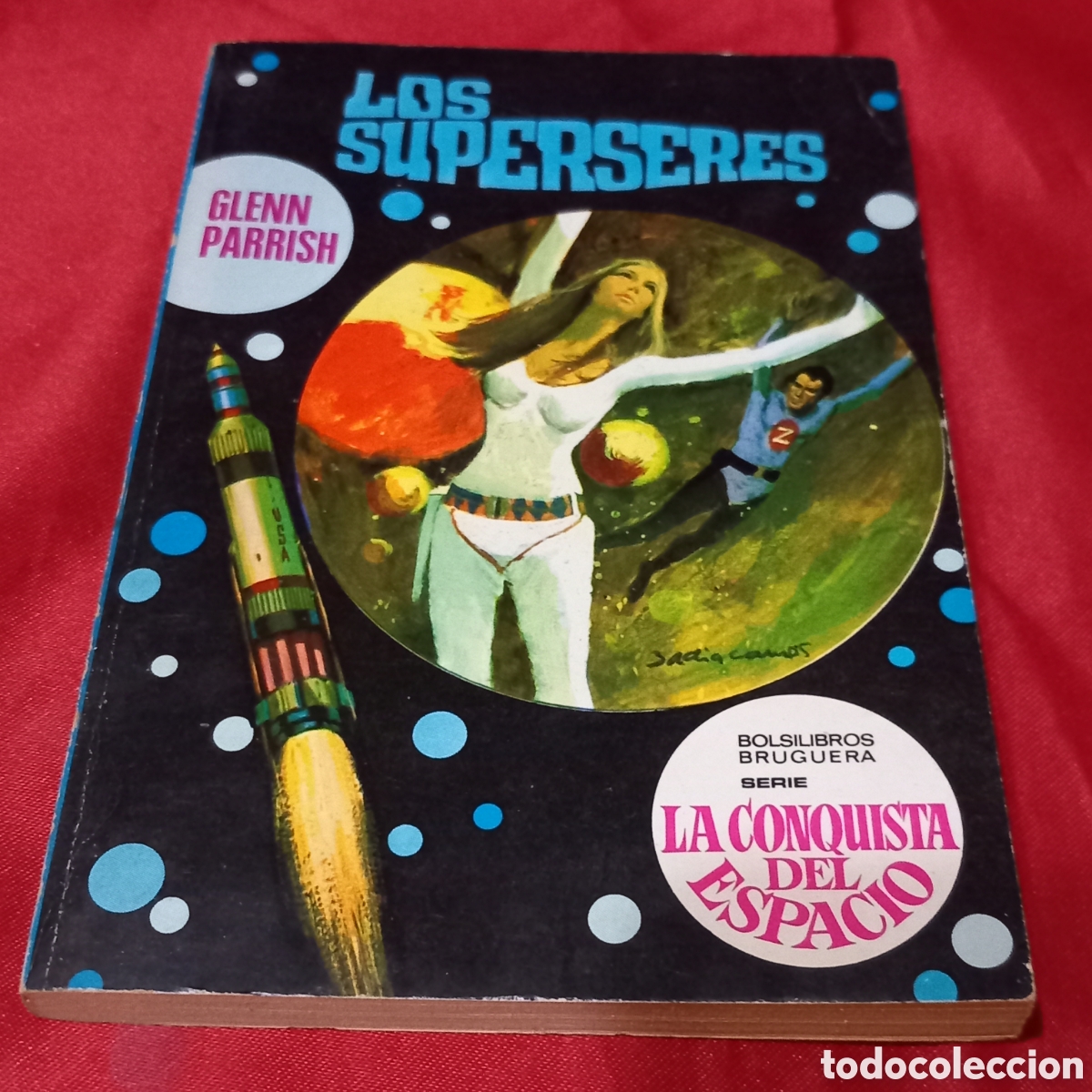 Libros de segunda mano: LA CONQUISTA DEL ESPACIO/LOS SUPERSERES,n&deg;8(GLENN PARRIS)muy pocas se&ntilde;ales