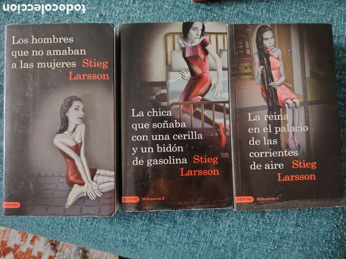 Libros de segunda mano: Trilog&iacute;a Millennium Stieg Larsson