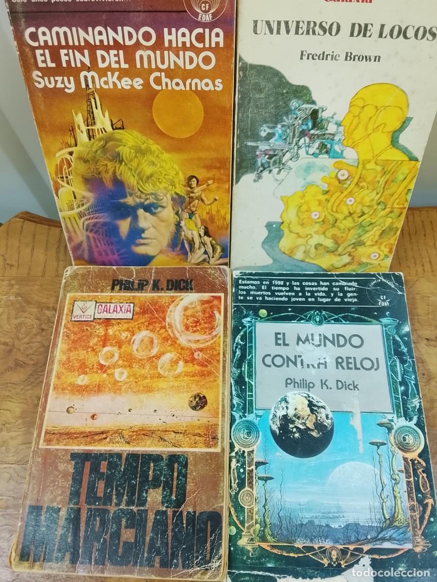 Libros de segunda mano: Lote 4 Libros C. Ficci&oacute;n - 1&ordf;s Ediciones Originales A&ntilde;os 70 (Philip K Dick / EDAF