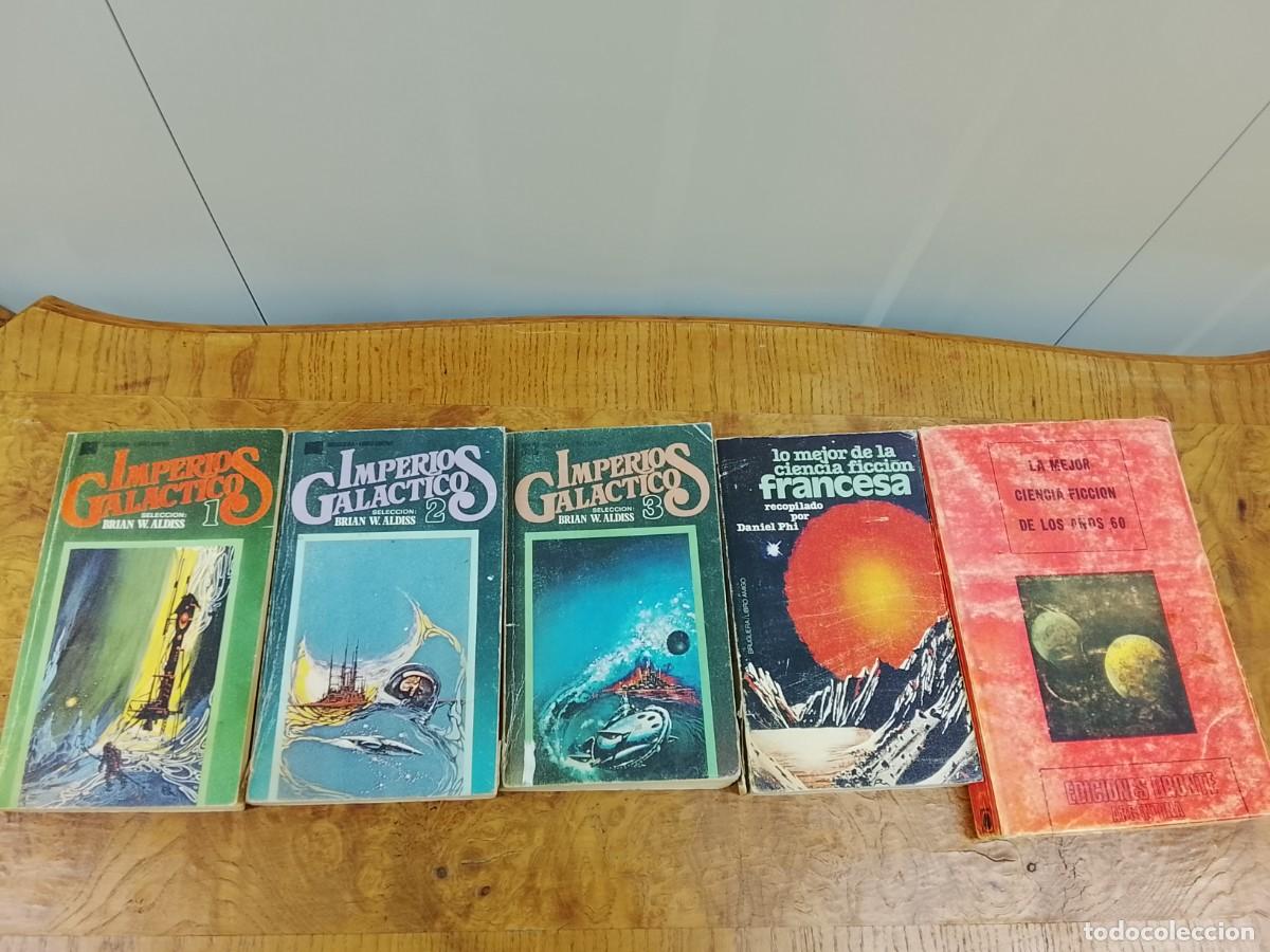 Libros de segunda mano: Lote 5 Libros Ciencia Ficci&oacute;n (Primeras Ediciones 1975-1978) - Bruguera / Dronte Imperios Gal&aacute;cticos