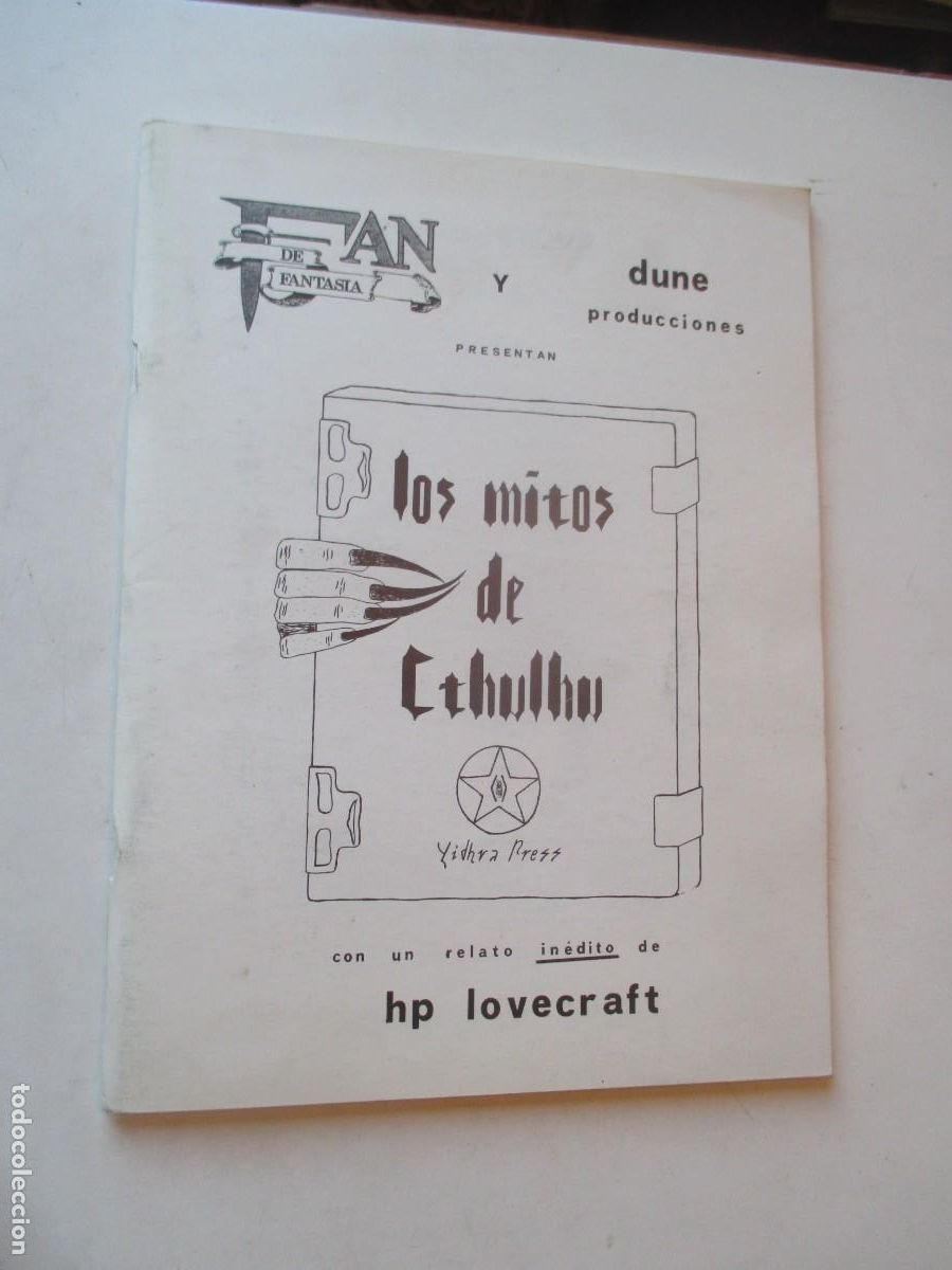 Libros de segunda mano: EMILIO SERRA Los mitos de Cthulhu con un relato in&eacute;dito de HP LOVECRAFT W41898