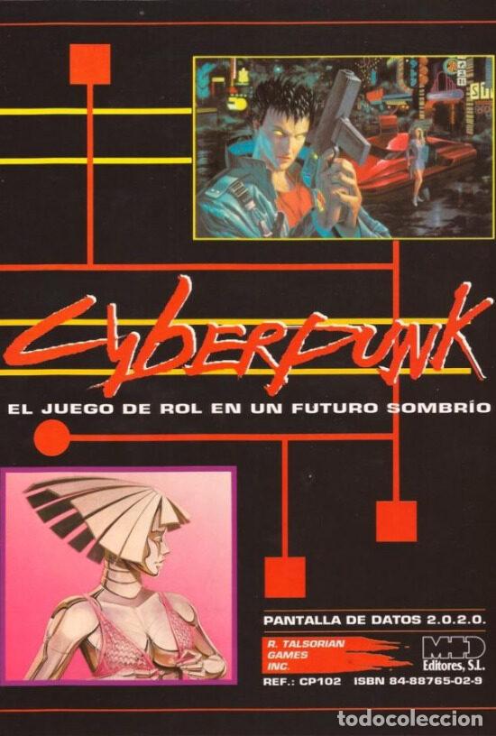 Libros de segunda mano: CYBERPUNK: PANTALLA + A LA HORA DE LA VERDAD