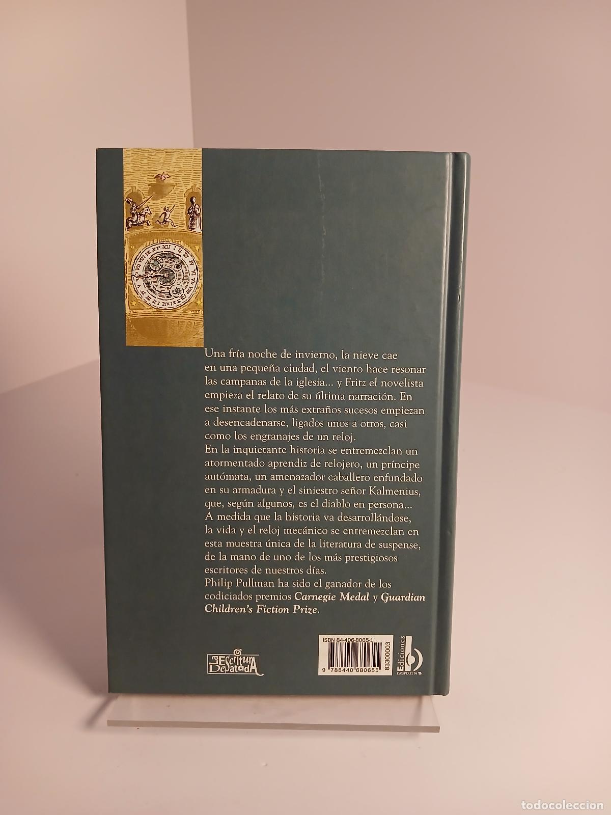 Libros de segunda mano: El reloj mec&aacute;nico - Philip Pullman - Foto 3