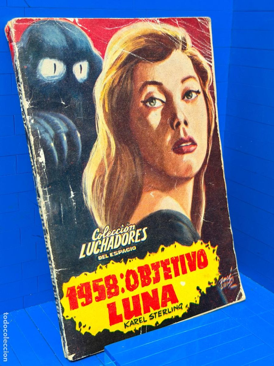 Libros de segunda mano: 1958, OBJETIVO LUNA - KAREL STERLING