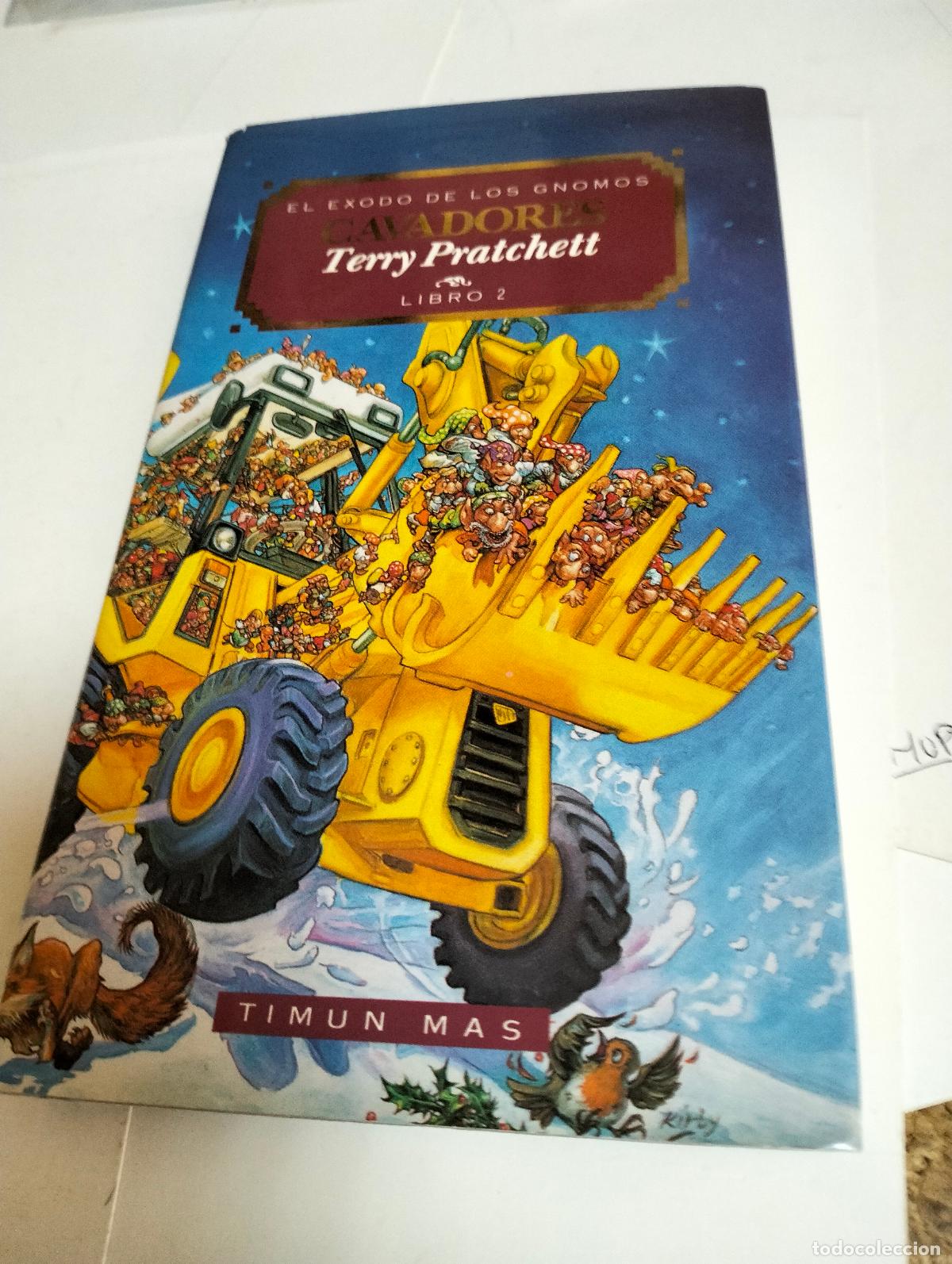 Libros de segunda mano: CAVADORES : EL EXODO DE LOS GNOMOS.. PARTE 2 .. por TERRY PRATCHETT...FANTASY..MART&Iacute;NEZ ROCA..1991