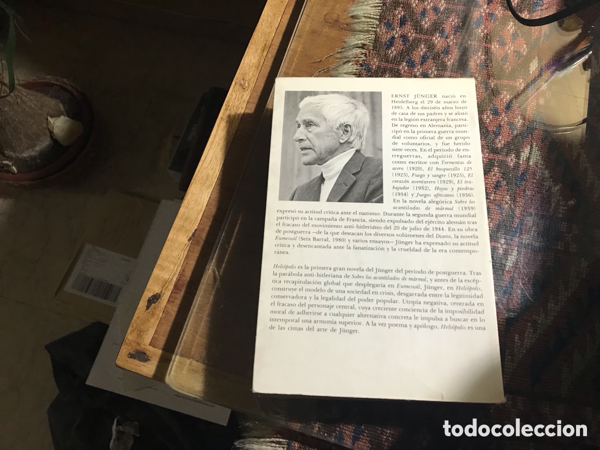 Libros de segunda mano: Heliopolis. Ernst J&uuml;nger - Foto 3