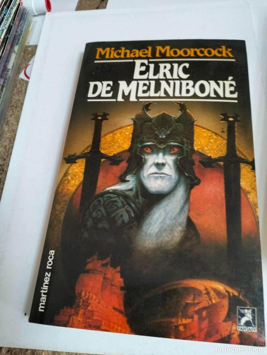 Libros de segunda mano: ELRIC : ELRIC DE MELNIBONE ..... por MICHAEL MOORCOCK ..FANTASY..MART&Iacute;NEZ ROCA..1990