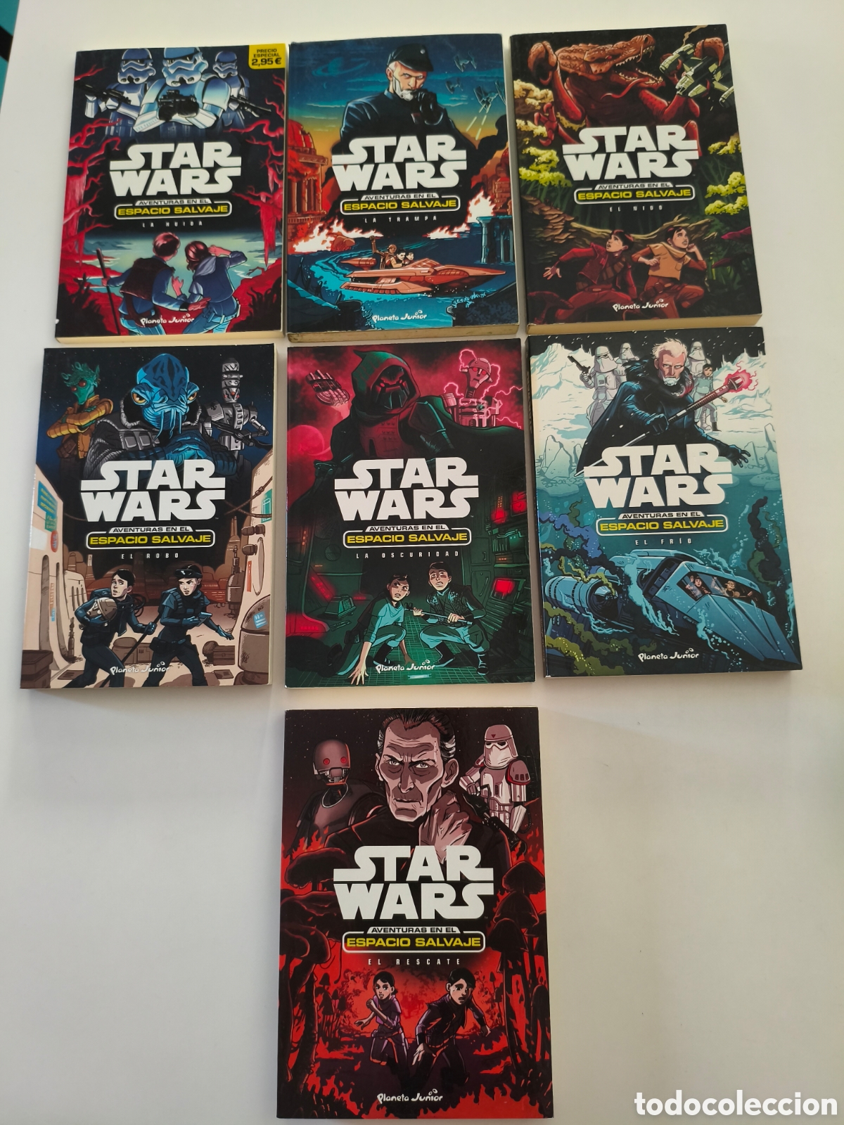 Libros de segunda mano: 021 - Star wars aventura en el espacio salvaje completa