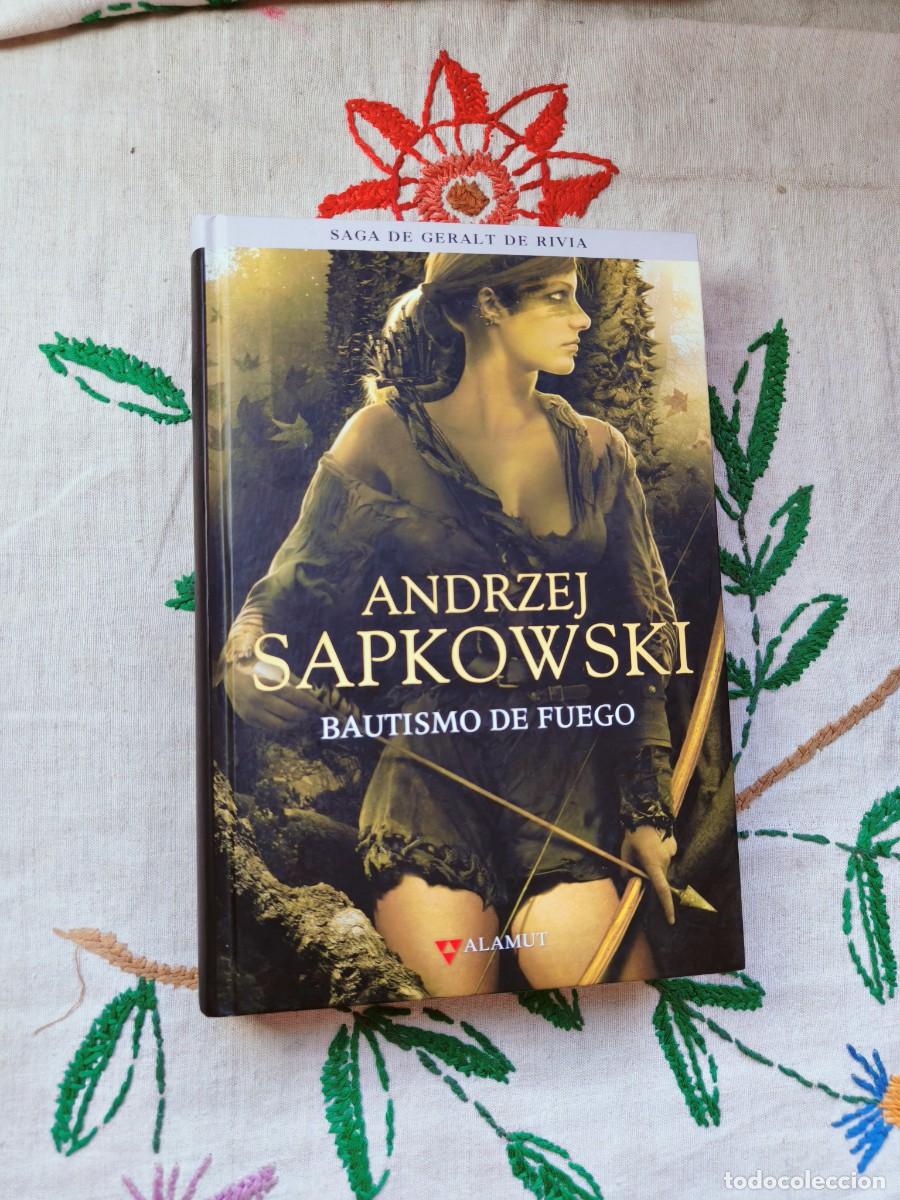 Second hand books: Bautismo de Fuego. Saga Geralt Rivia 5. Andrzej Sapkowski. Editorial Alamut. Tapa dura. The Witcher.