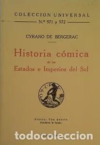 Libros de segunda mano: Historia C&oacute;mica de los Estados e Imperios del Sol - Savinien de Cyrano de Bergerac - Espasa-calpe