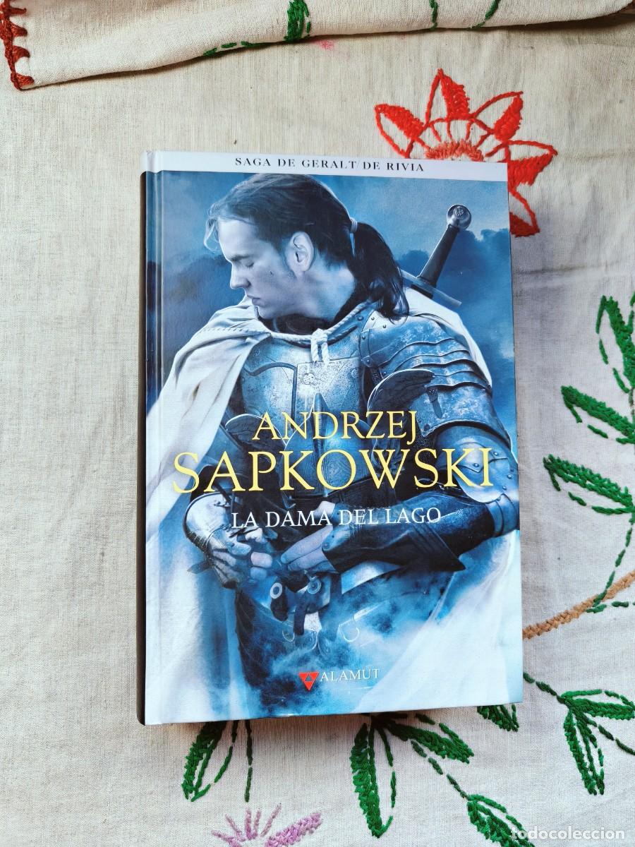 Libros de segunda mano: La Dama del Lago. Saga Geralt Rivia, 7. Andrzej Sapkowski. Editorial Alamut. Tapa dura. The Witcher