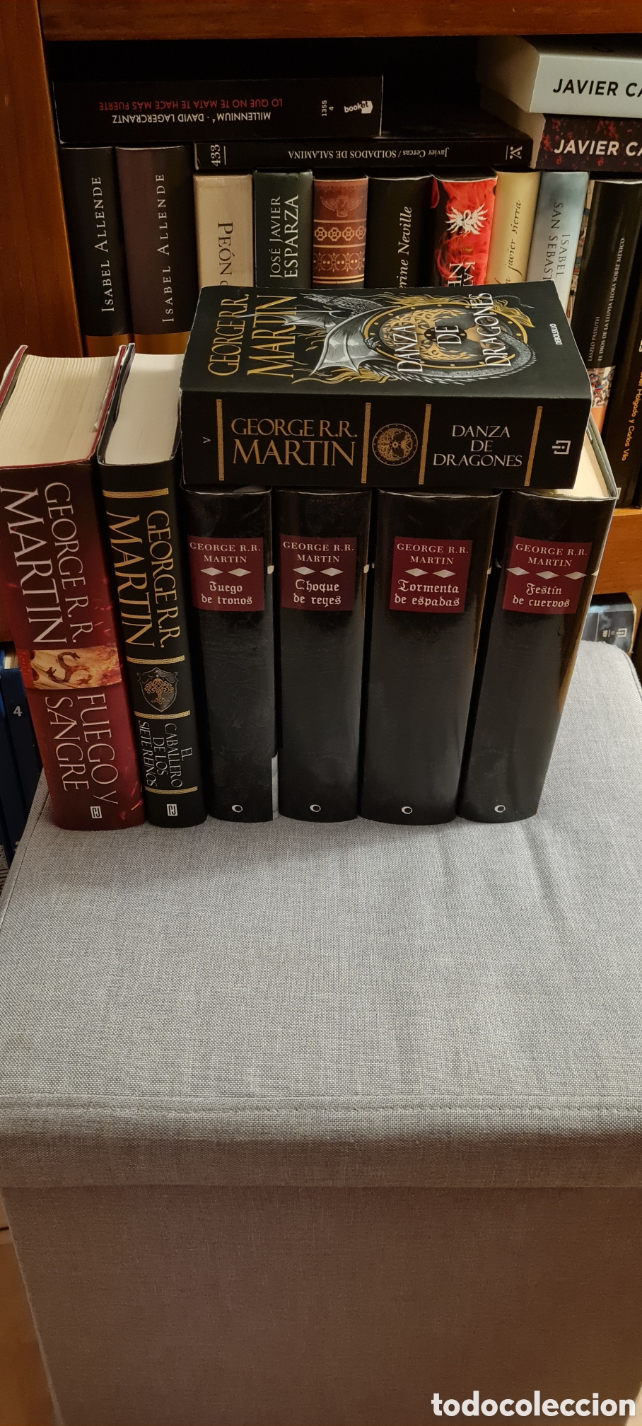Libros de segunda mano: Canci&oacute;n de Hielo y Fuego Juego de Tronos 7 libros