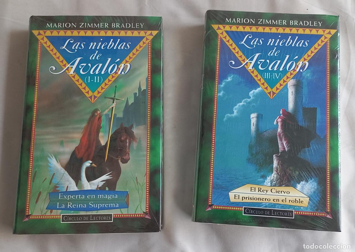 Libros de segunda mano: LAS NIEBLAS DE AVALON I, II, III Y IV ( MARION ZIMMER BRADLEY) CIRCULO LECTORES PRECINTADO.