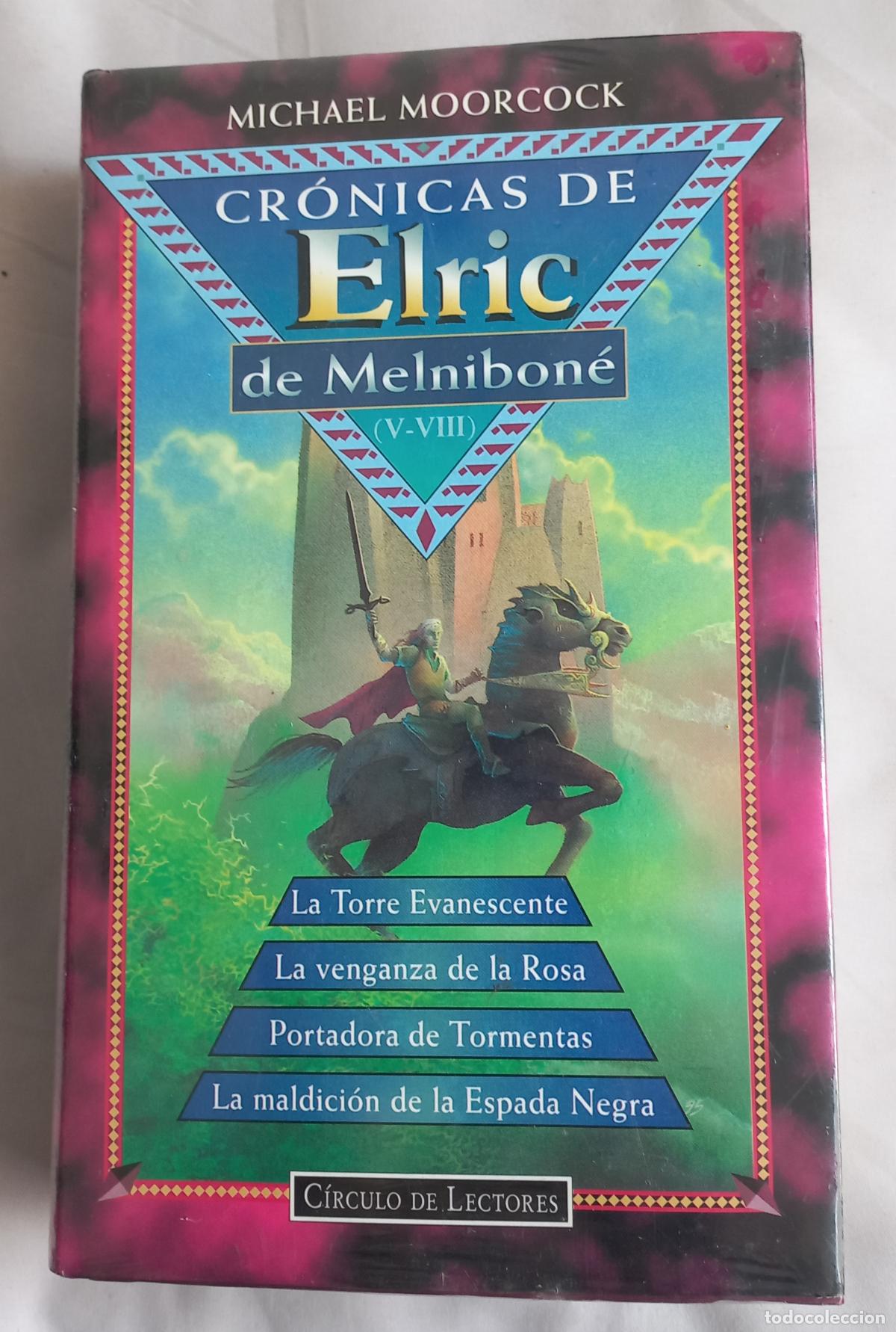 Libros de segunda mano: Cr&oacute;nicas de Elric de Melnibon&eacute; (V-VIII), Michael Moorcock PRECINTADO. CIRULO DE LECTORES.