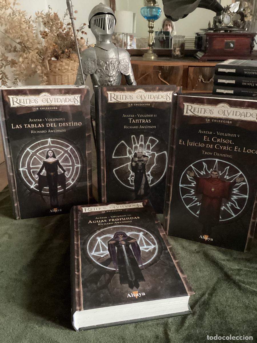 Libros de segunda mano: REINOS OLVIDADOS. AVATAR. 4 TOMOS. ALTAYA.