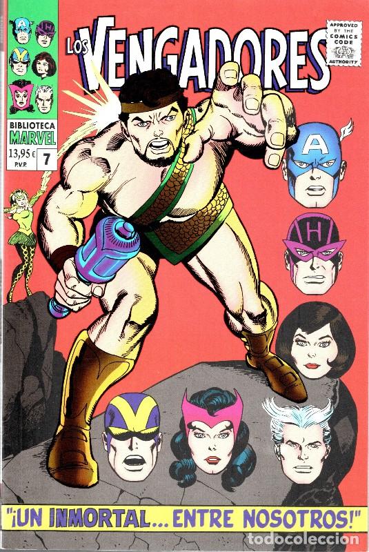Libros de segunda mano: Los Vengadores 1967: &iexcl;Un inmortal... entre nosotros! - Roy Thomas - Panini - Biblioteca Marvel, Vol.