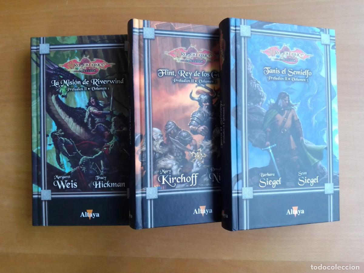 Libros de segunda mano: Dragonlance, Preludios II, Volumen I-III, de Weis, Siegel y Kirchoff
