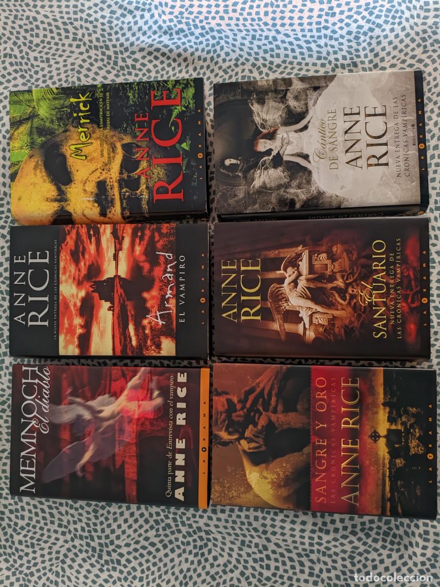 Libros de segunda mano: // Saga Cr&oacute;nicas Vamp&iacute;ricas, Anne Rice,6 Tomos Ediciones B