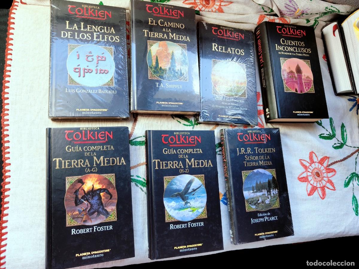 Libros de segunda mano: 7 libros Biblioteca Tolkien. Planeta DeAgostini. Precintado
