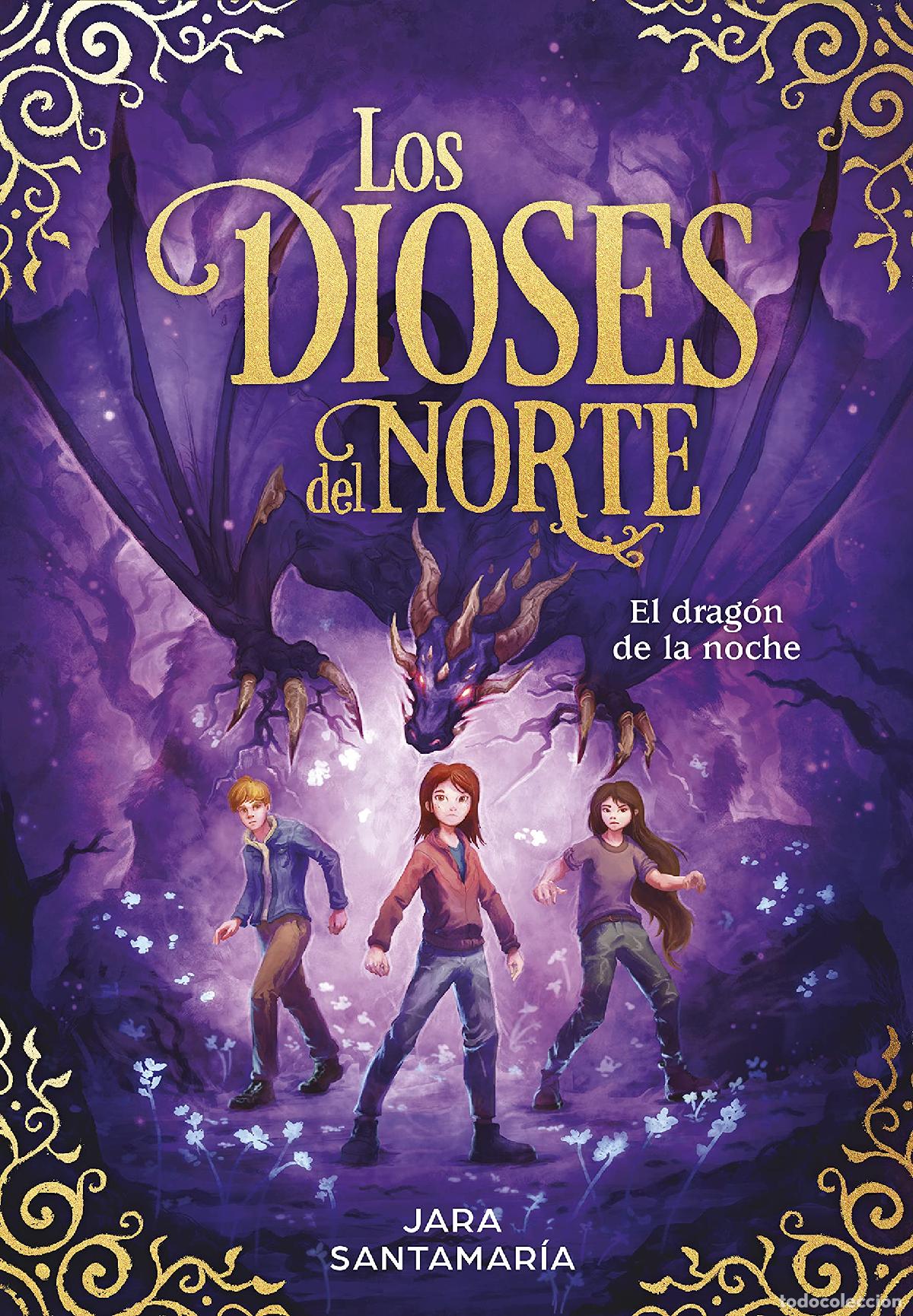 Libros de segunda mano: El drag&oacute;n de la noche (Los dioses del norte 4) (Aventuras y fantas&iacute;a)