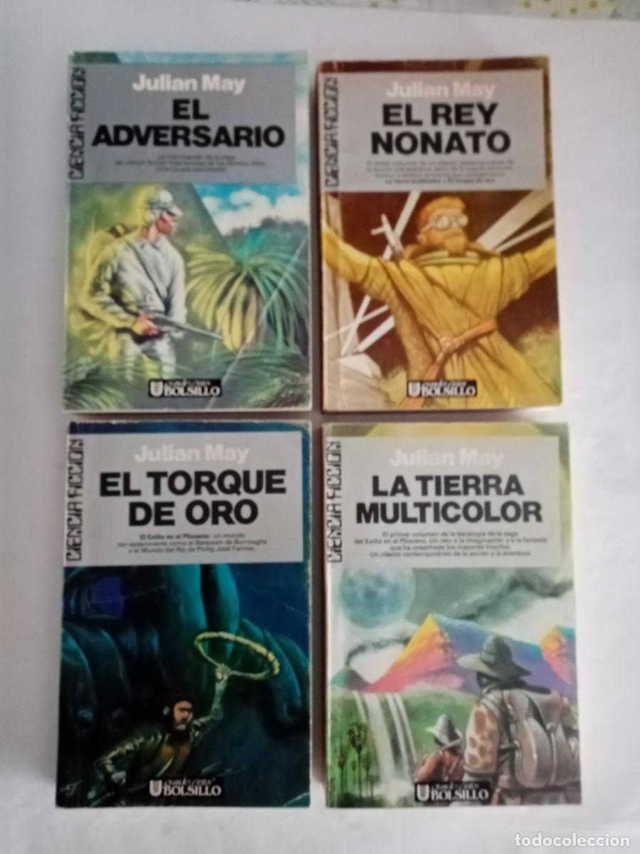 Libros de segunda mano: SAGA DEL EXILIO EN EL PLIOCENO( 4 VOL.) . Julian May ( ULTRAMAR )