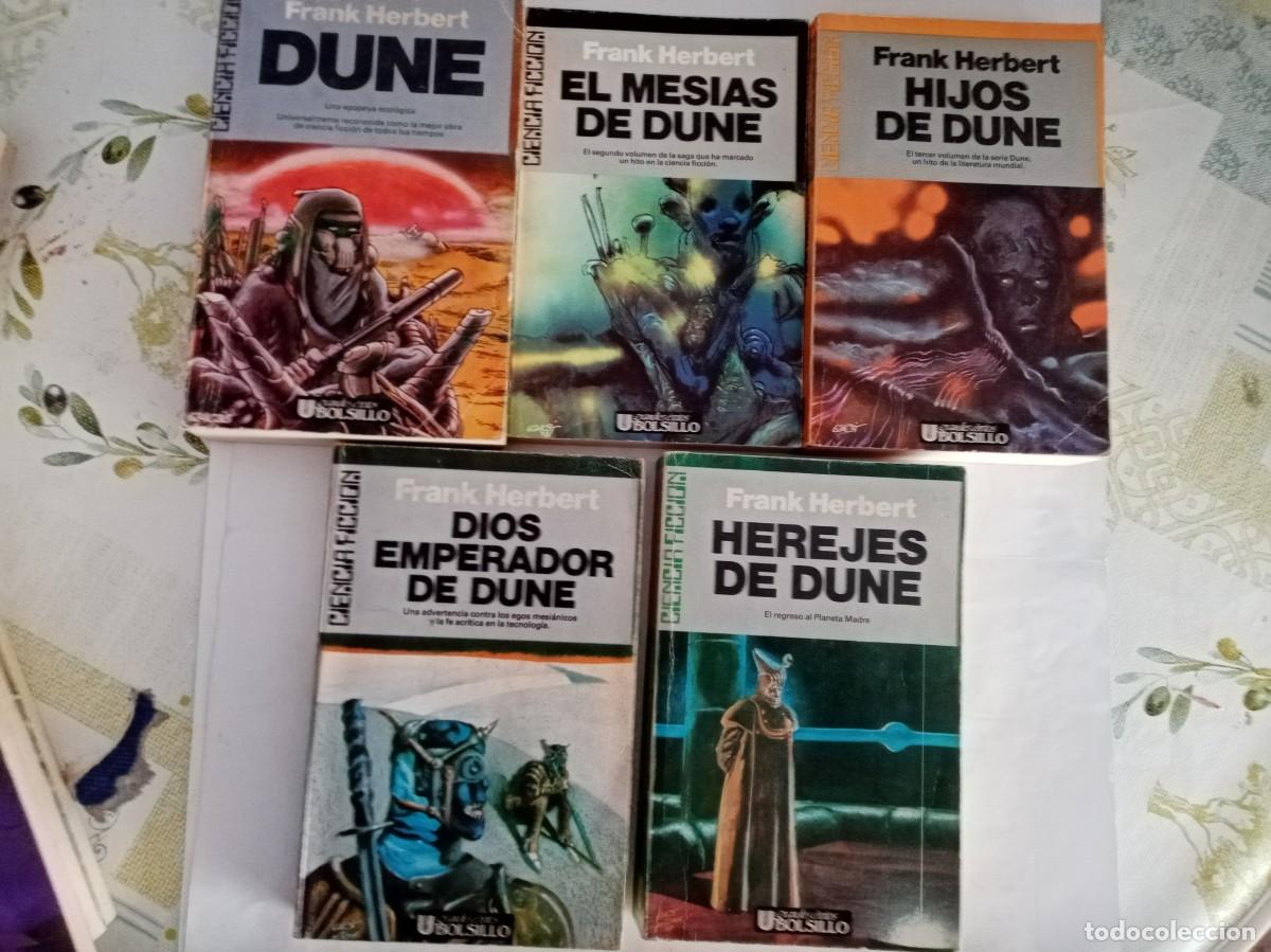 Libros de segunda mano: DUNE ( 5 VOL.) . Frank Herbert ( ULTRAMAR )