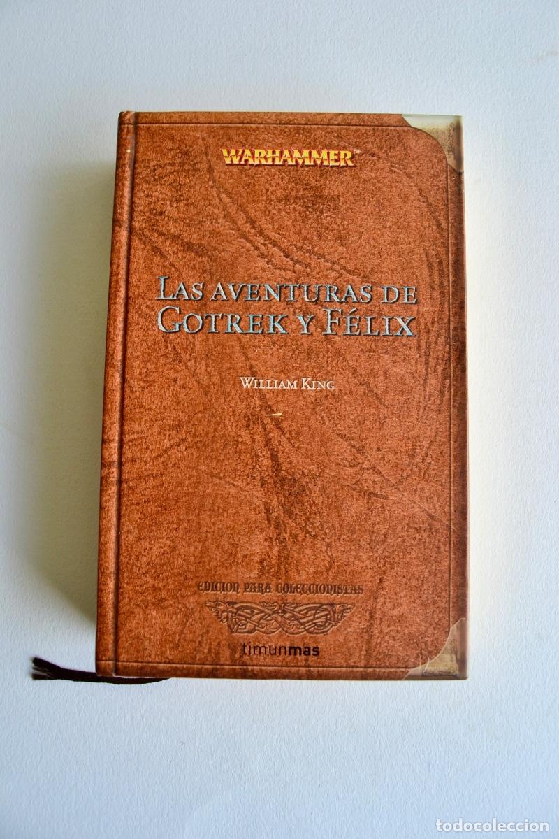 Libros de segunda mano: Warhammer. Las Aventuras de Gotrek y F&eacute;lix. William King, Timun mas, 2004. Tapa dura. Buen estado