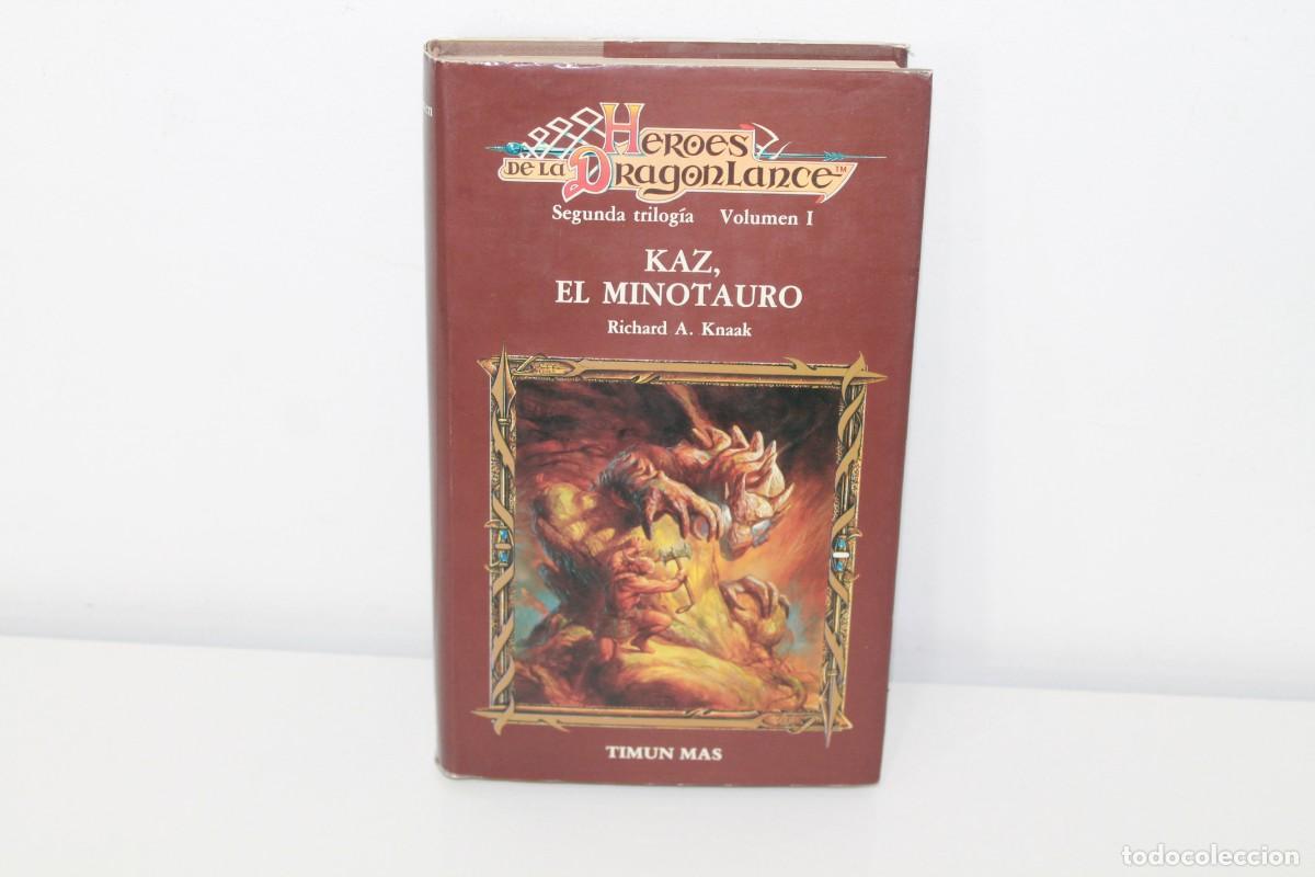 Second hand books: KAZ EL MINOTAURO SEGUNDA TRILOGIA VOLUMEN I HEROES DE LA DRAGONLANCE