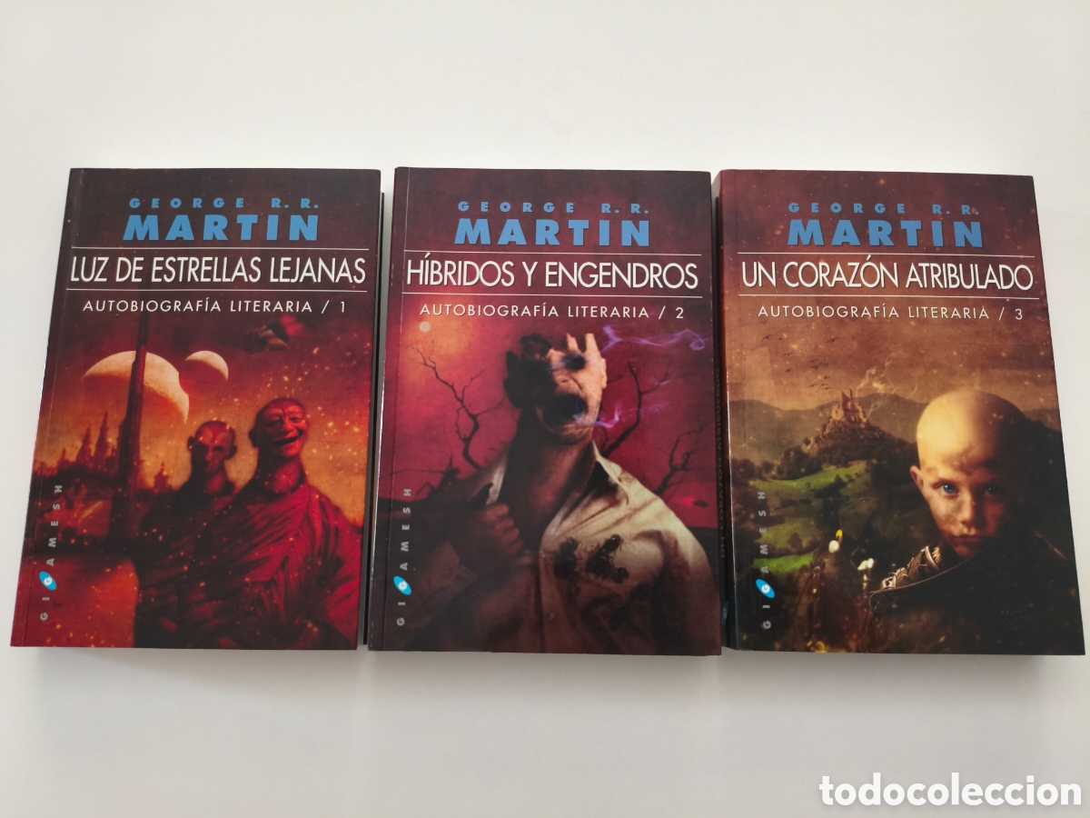 Libros de segunda mano: 026 - autobiograf&iacute;a literaria completa de George RR Mart&iacute;n
