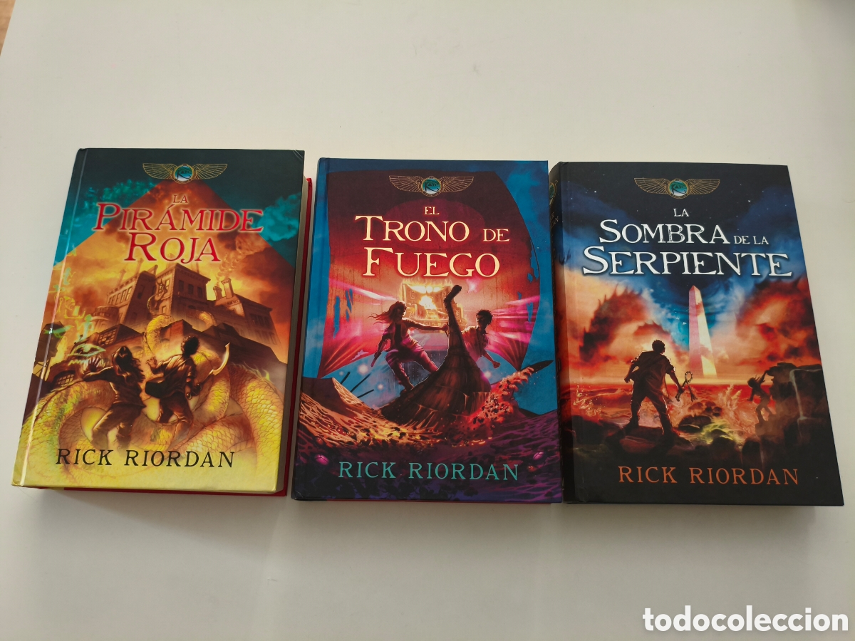 Libros de segunda mano: 027 - cr&oacute;nicas de Kane completa de Rick Riordan