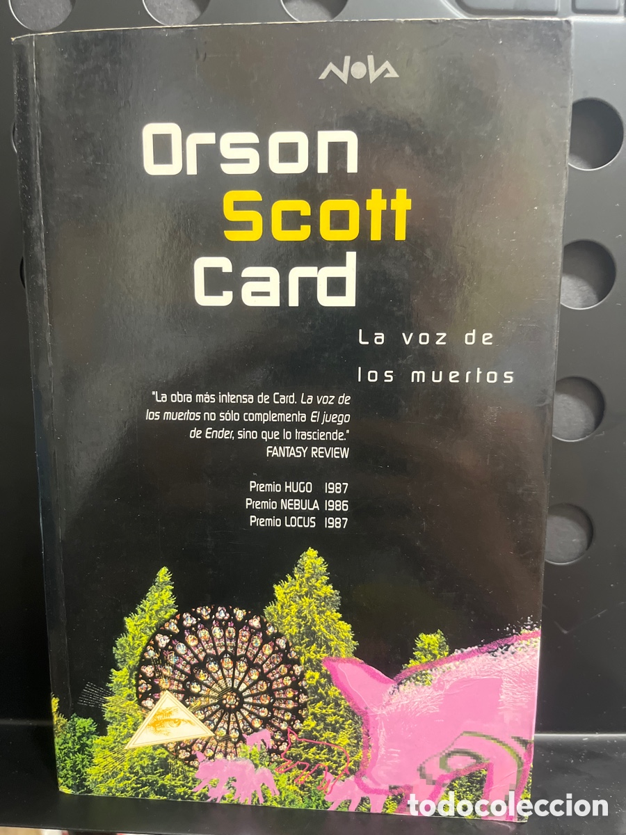 Libros de segunda mano: LA VOZ DE LOS MUERTOS de ORSON SCOTT CARD COLECCI&Oacute;N NOVA I EDICIONES B