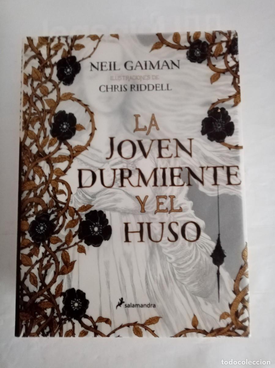 Libros de segunda mano: LA JOVEN DURMIENTE Y EL HUSO ( ILUSTRADO Chris Riddell ). Neil Gaiman