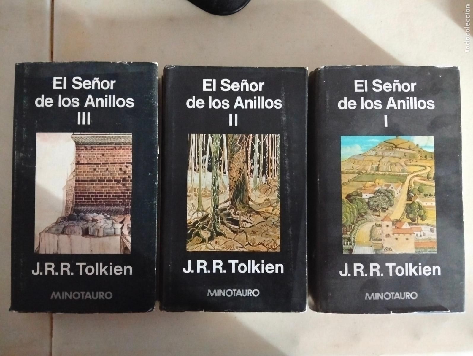 Libros de segunda mano: Fantasia. El Se&ntilde;or de los Anillos. Completo. Ed. Minotauro, 1980, con mapa, VISITA CATALOGO