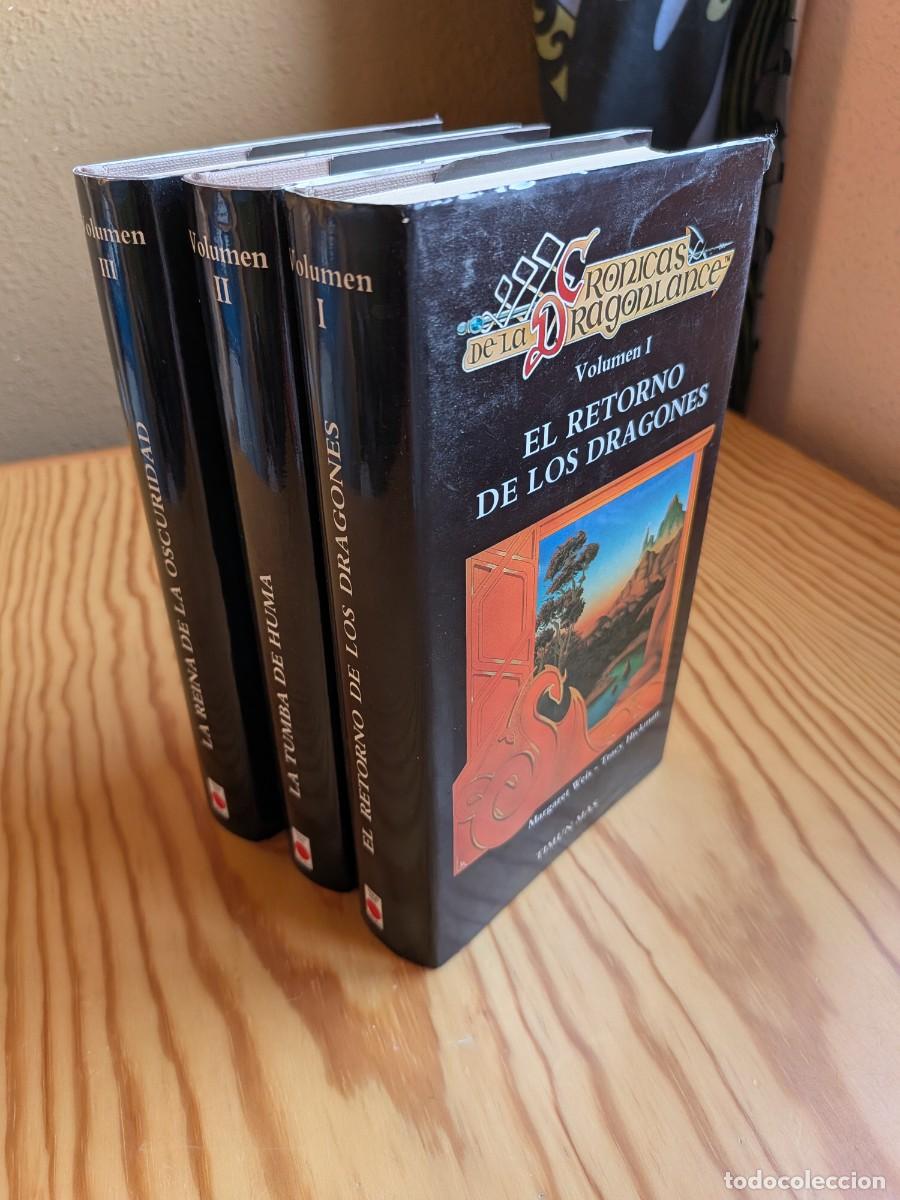 Libros de segunda mano: Trilog&iacute;a Cr&oacute;nicas de la Dragonlance 1992/93