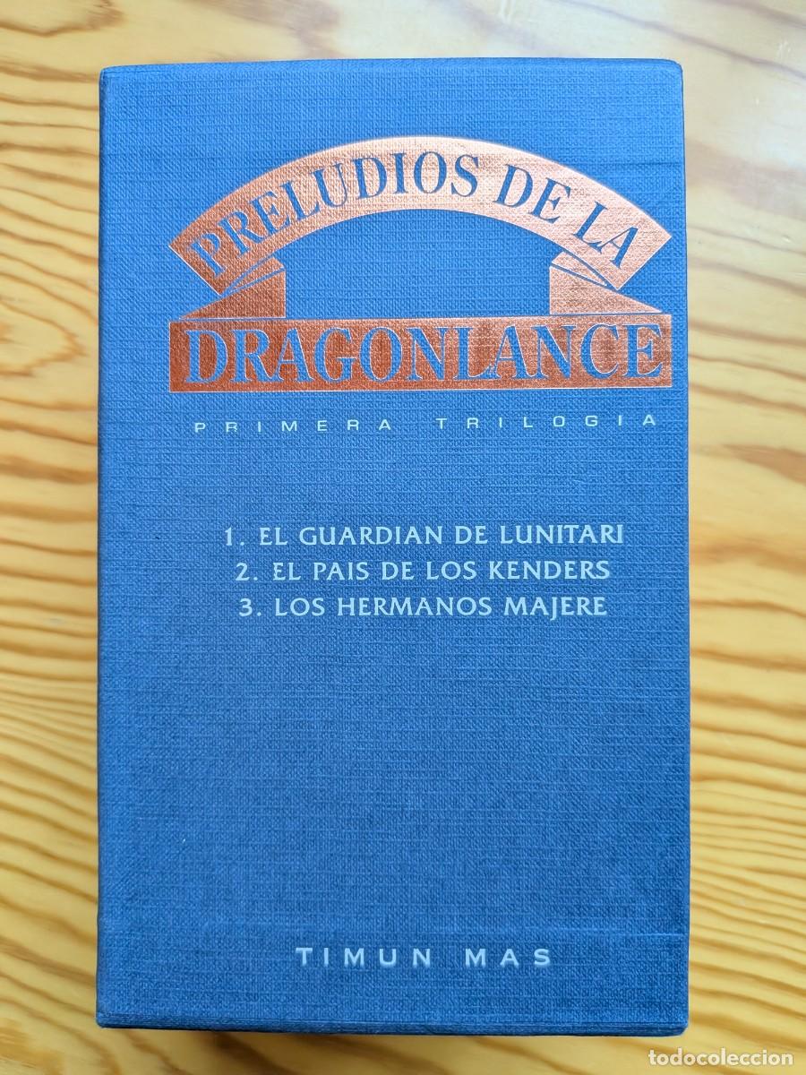 Libros de segunda mano: ESTUCHE PRELUDIOS I DE LA DRAGONLANCE 1991