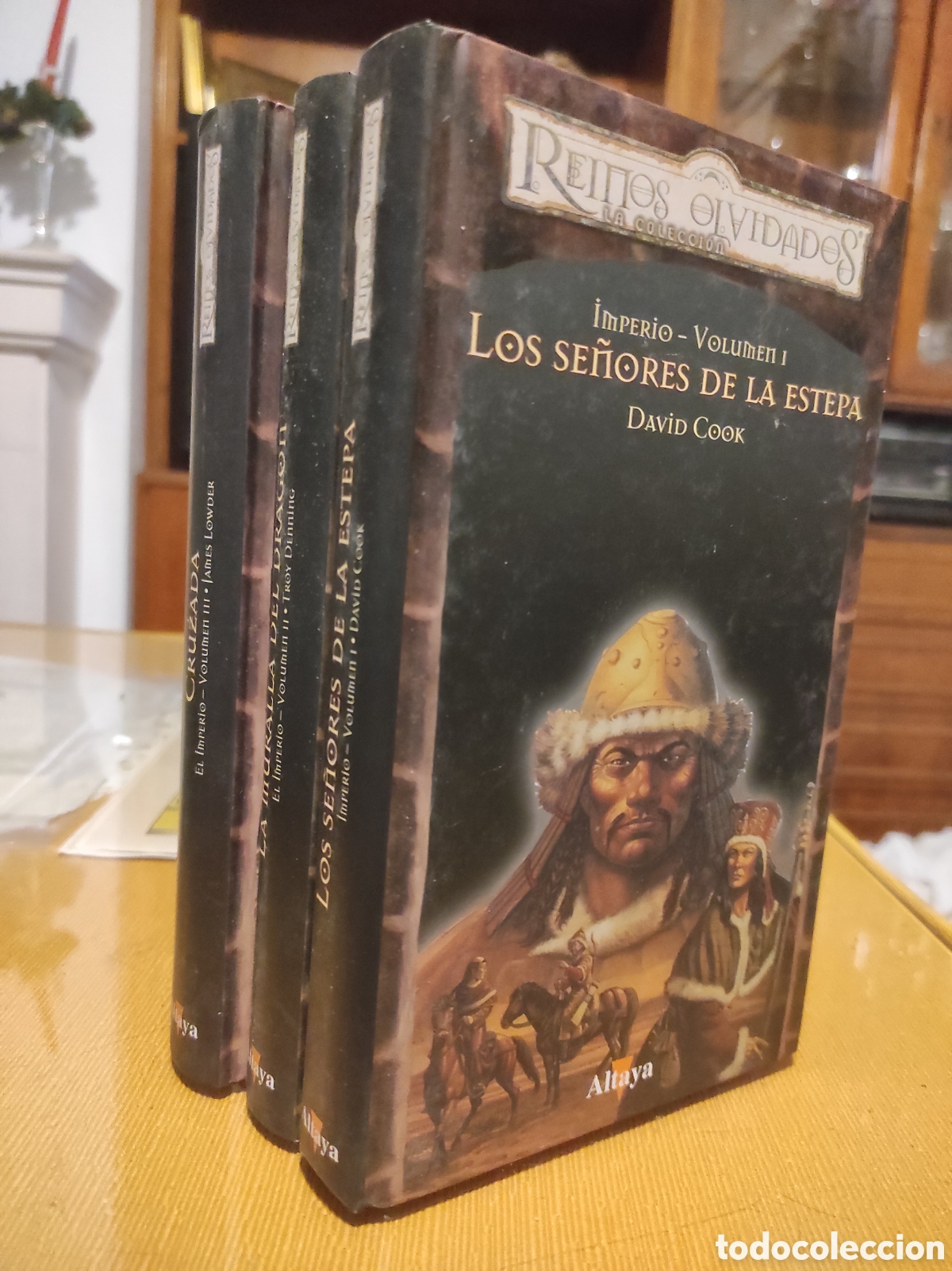 Libros de segunda mano: TRILOGIA IMPERIO COMPLETA, REINOS OLVIDADOS, ALTAYA