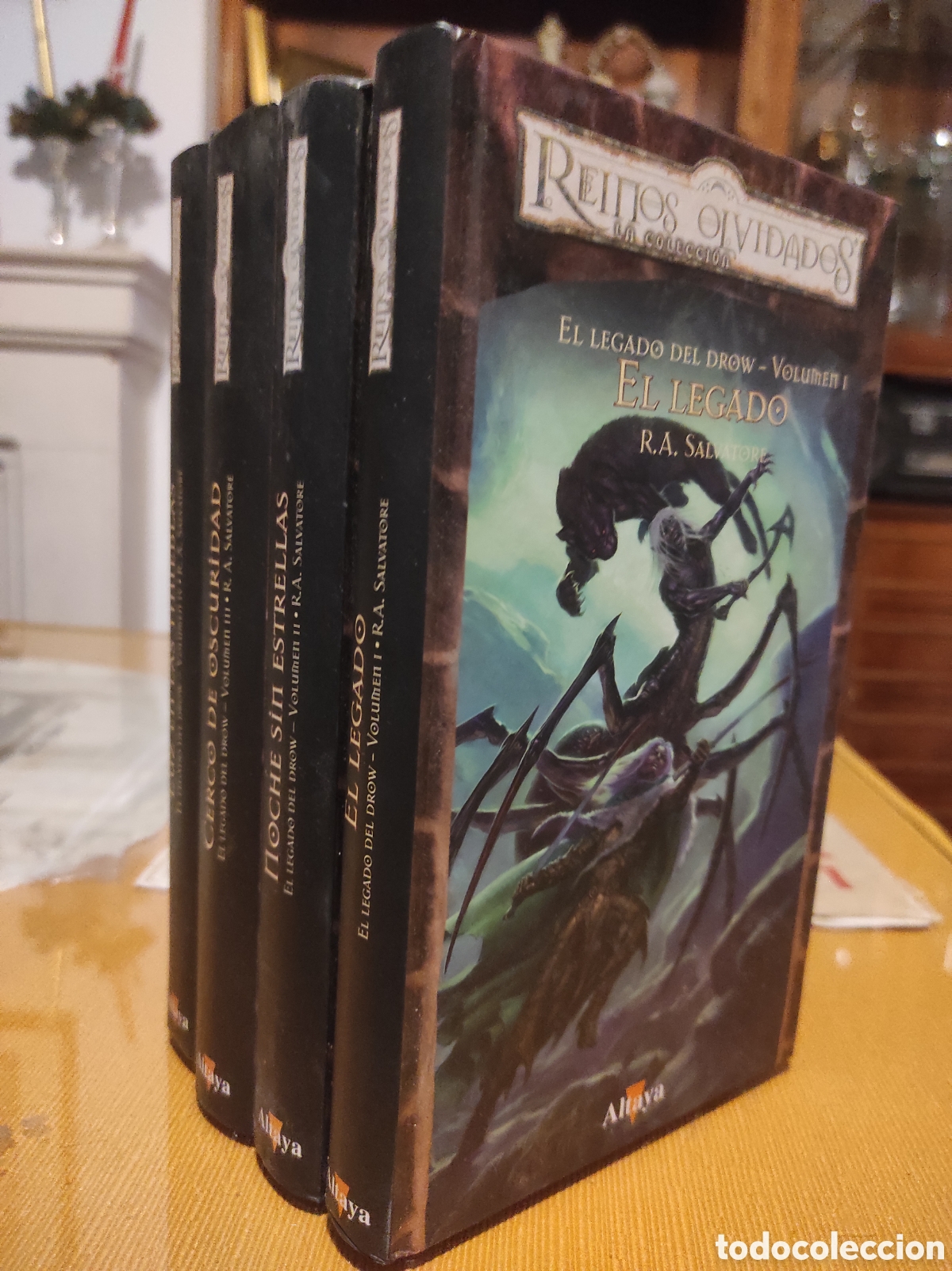Libros de segunda mano: EL LEGADO DEL DROW COMPLETA REINOS OLVIDADOS ALTAYA