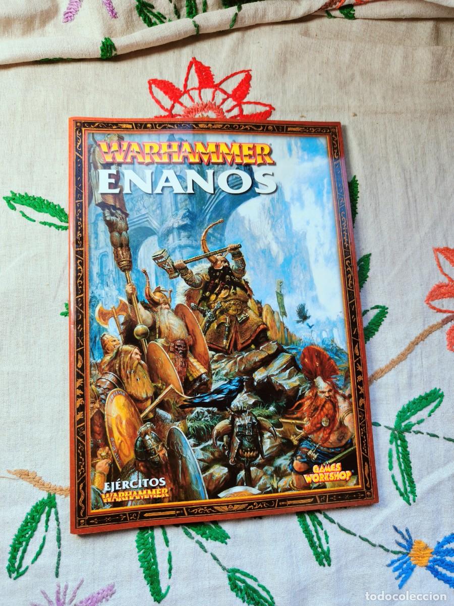Libros de segunda mano: Ejercitos Warhammer. Enanos. Games Workshop. Suplemento. Codex. Est&aacute; como nuevo.
