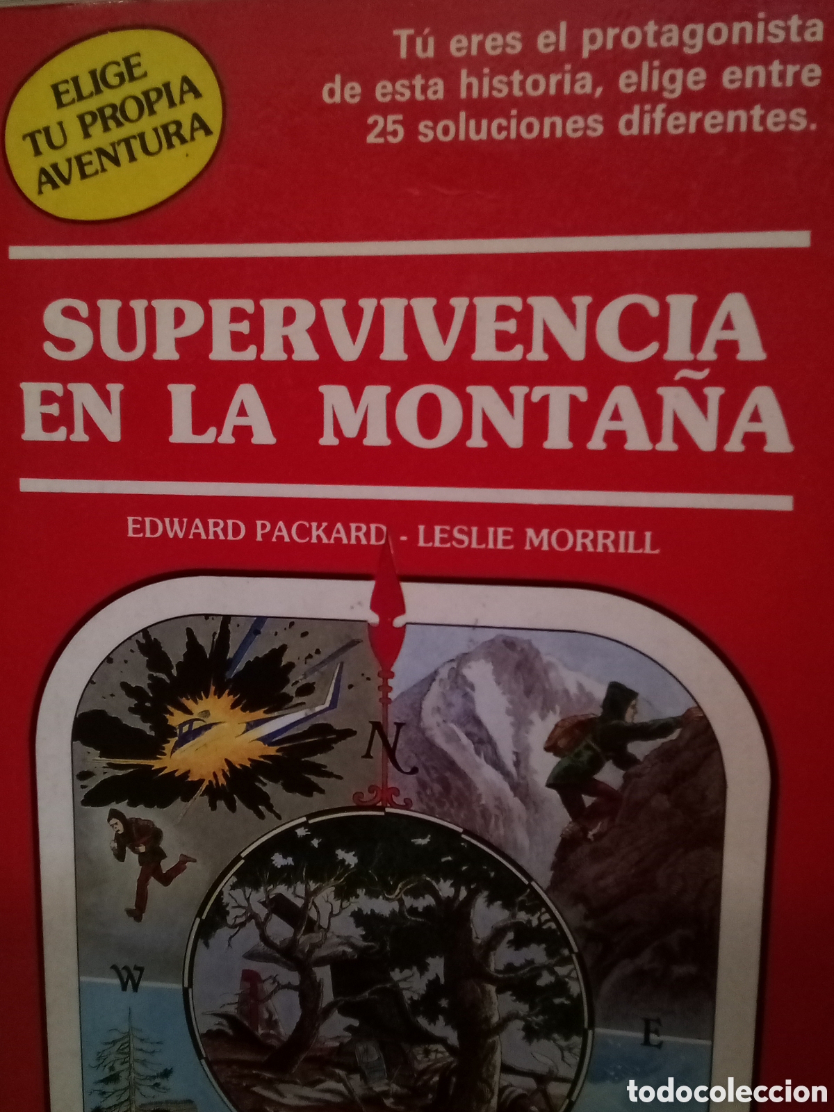 Second hand books: Edward Packard y l&ntilde;Leslie Morrill. Supervivencia en la monta&ntilde;a