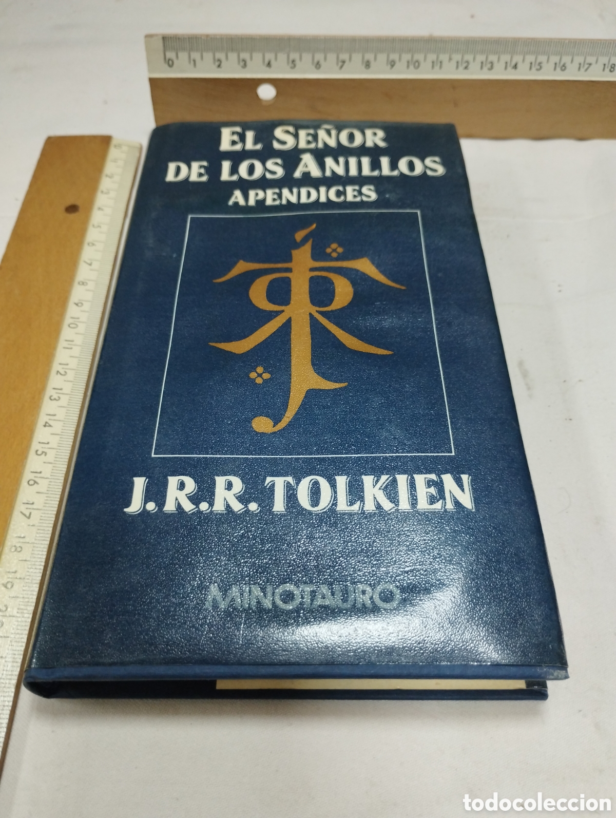 Libros de segunda mano: El se&ntilde;or de los anillos, ap&eacute;ndices. Editorial Minotauro, 1987