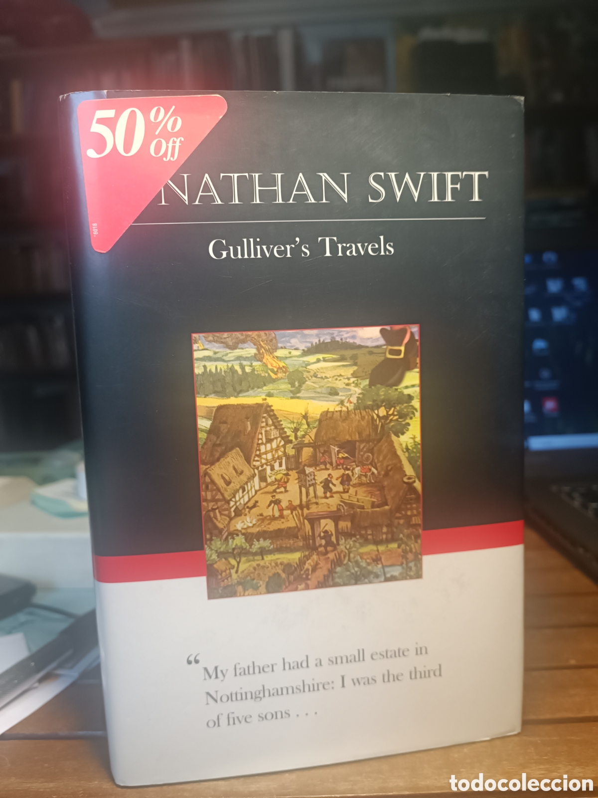 Libros de segunda mano: Jonathan Swift gullivers travellers en ingl&eacute;s los viajes de gulliver borders classics 2004