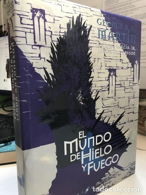 Libros de segunda mano: GEORGE R.R. MARTIN. EL MUNDO DE HIELO Y FUEGO. ELIO M. GARCIA JR. LINDA ANTONSON. GIGAMESH