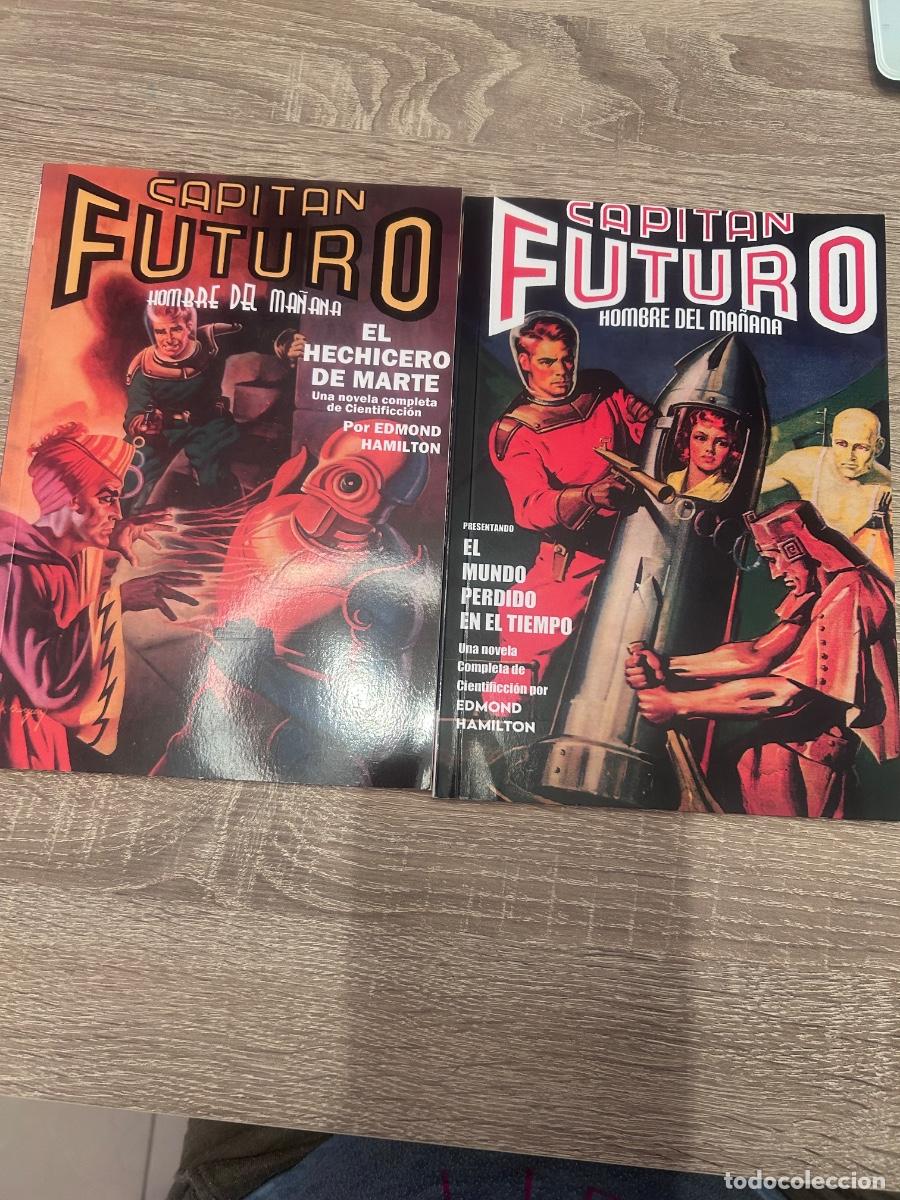 Libros de segunda mano: CAPIT&Aacute;N FUTURO &ndash; EDMOND HAMILTON &ndash; N&ordm; 7 Y 8 &ndash; BARSOOM &ndash; LOTE 2 FACS&Iacute;MILES CIENCIA FICCI&Oacute;N