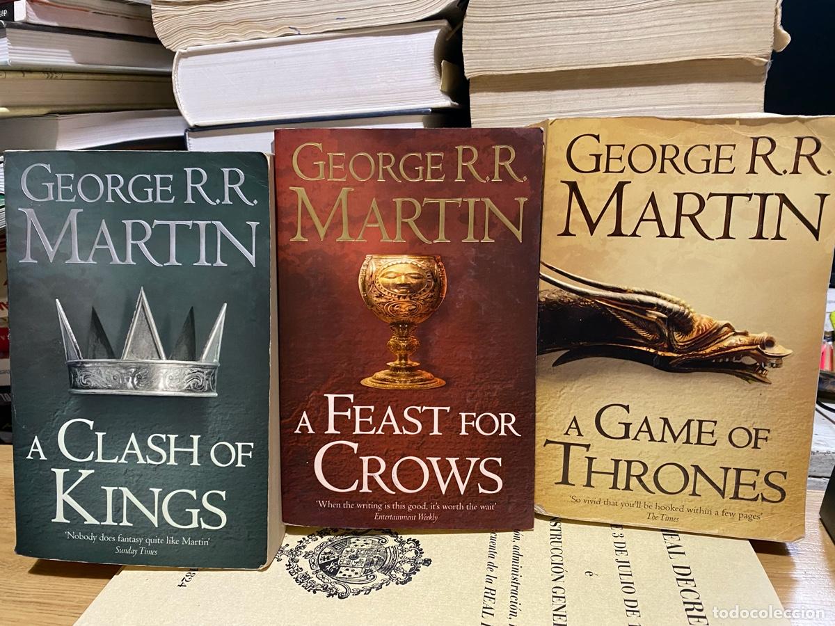 Libros de segunda mano: SAGA SEIS LIBROS DE JUEGO DE TRONOS, GEORGE R.R. MARTIN