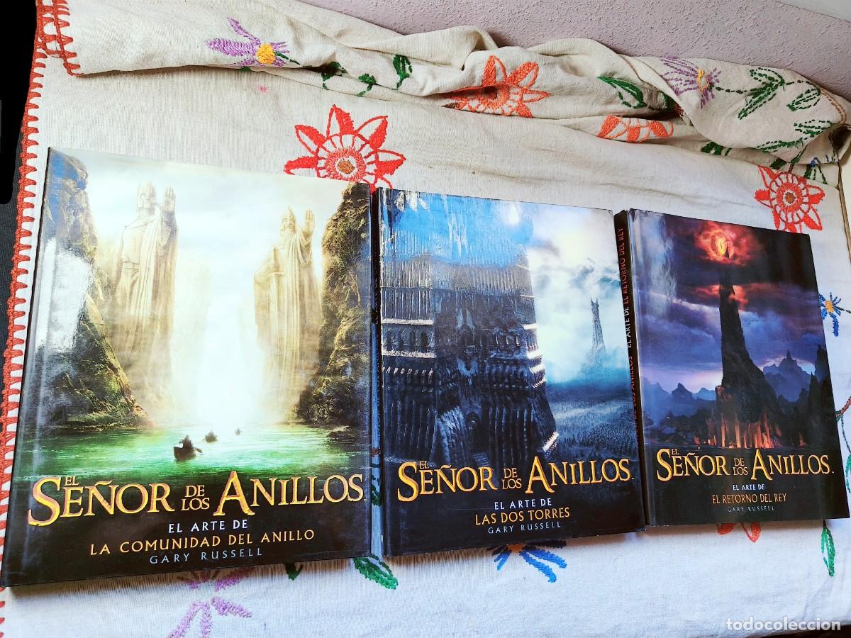 Libros de segunda mano: El Arte El Se&ntilde;or Anillos: Arte Comunidad Anillo, Dos Torres y Retorno Rey. J. R. Tolkien. Minotauro